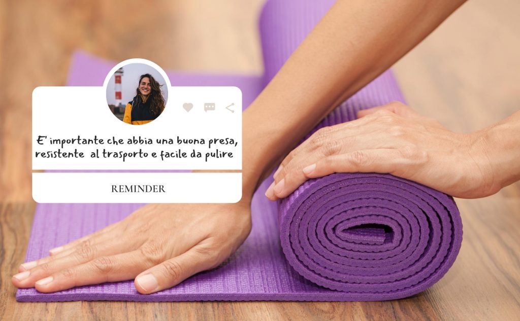tappetino di yoga